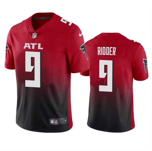 Men & Women & Youth Atlanta Falcons #9 Desmond Ridder Red Black 2023 F.U.S.E. Vapor Untouchable Limited Football Stitched Jersey